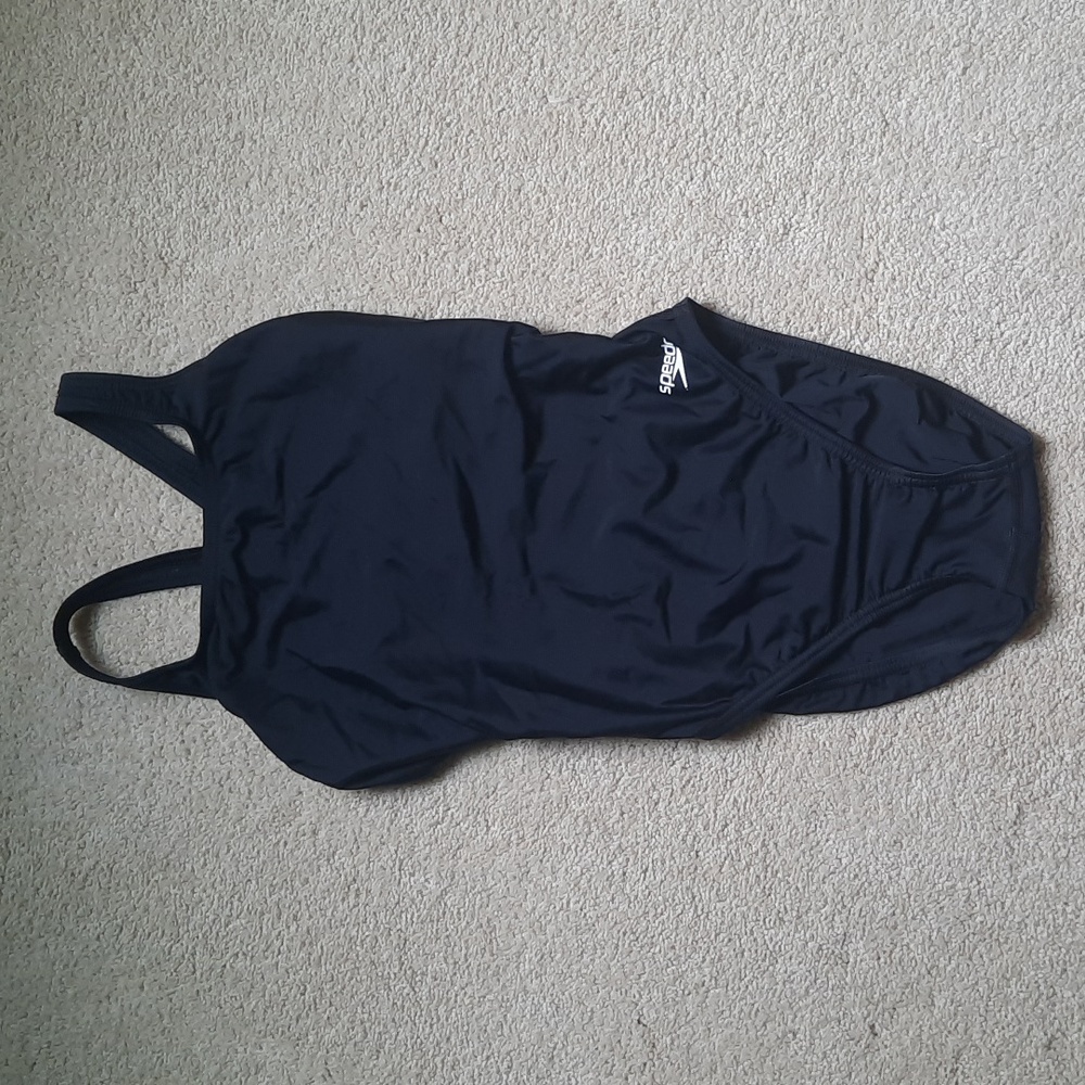 Speedo Black One-Piece Swimsuit